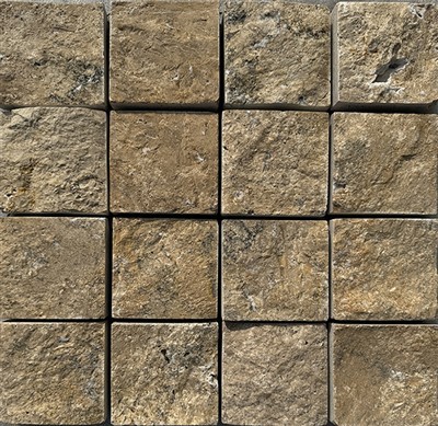 Thảm Cobble Sàn Travertine tự nhiên