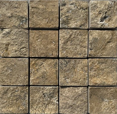 Thảm Cobble Sàn Travertine tự nhiên